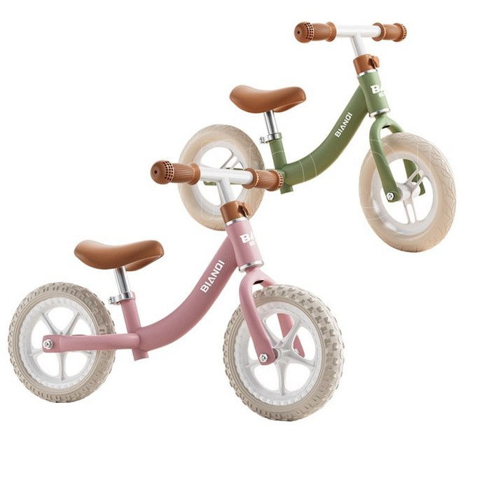 아동용 밸런스 바이크 자전거 발란스 12인치 14인치, 1개, 80cm, 그린발포휠