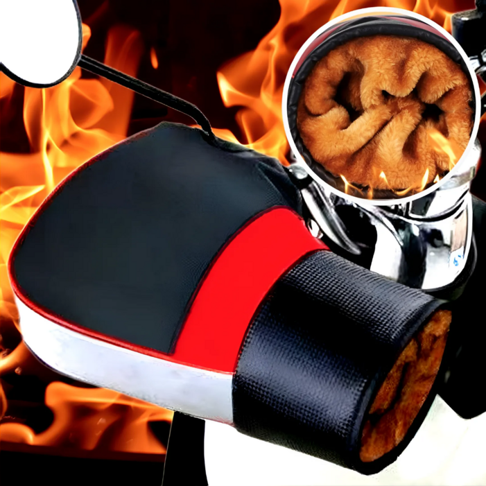 에버픽 오토바이 겨울용 방한 토시 양손 핸들 손잡이 커버 방풍 방수 보온 전동 바이크 스쿠터 자전거 장갑 워머