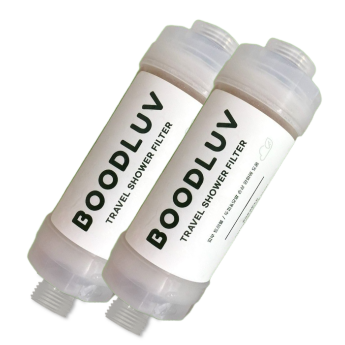 부드럽 여행용 석회수 샤워 필터 양이온교환수지 샤워기