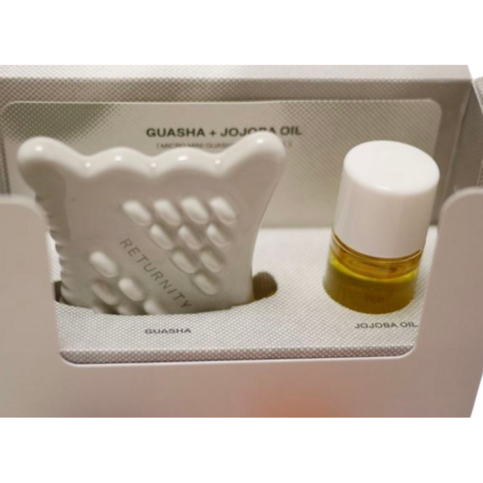 [7가지 마사지존]  리터니티 세밀한부위용 초미니괄사 & 호호바오일세트