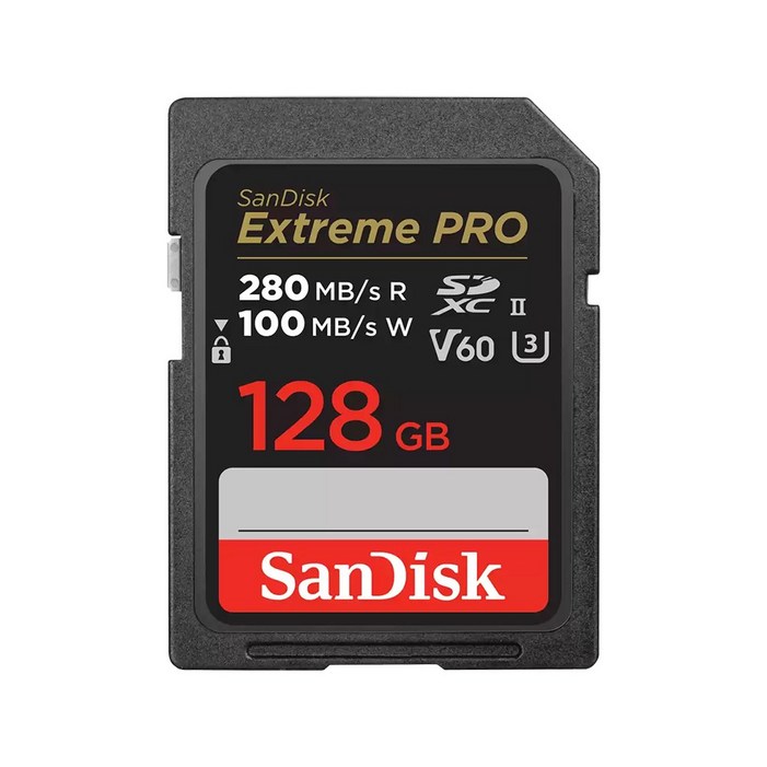 샌디스크 익스트림 프로 SD UHSII 280MBs V60 128GB