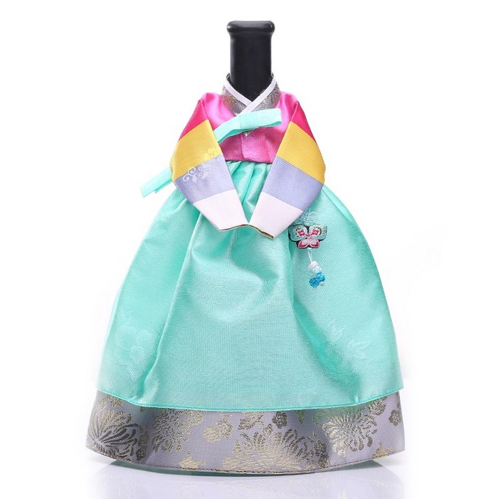 한복와인커버 술병커버 와인케이스 외국인선물 결혼선물 개업선물, 1개