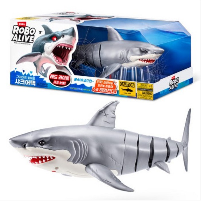 로보얼라이브 아이비젼 샤크 인형
