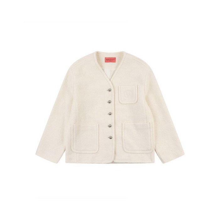 반에이크 브이넥 모직자켓 VB3ZJKMD01Z