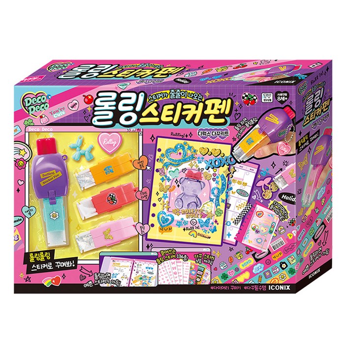 데코데코 롤링 스티커펜 디럭스 다꾸 키트