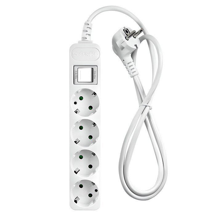 모노케어 접지 전선형 멀티탭 4구 DH-2048NT DH-1049-ST