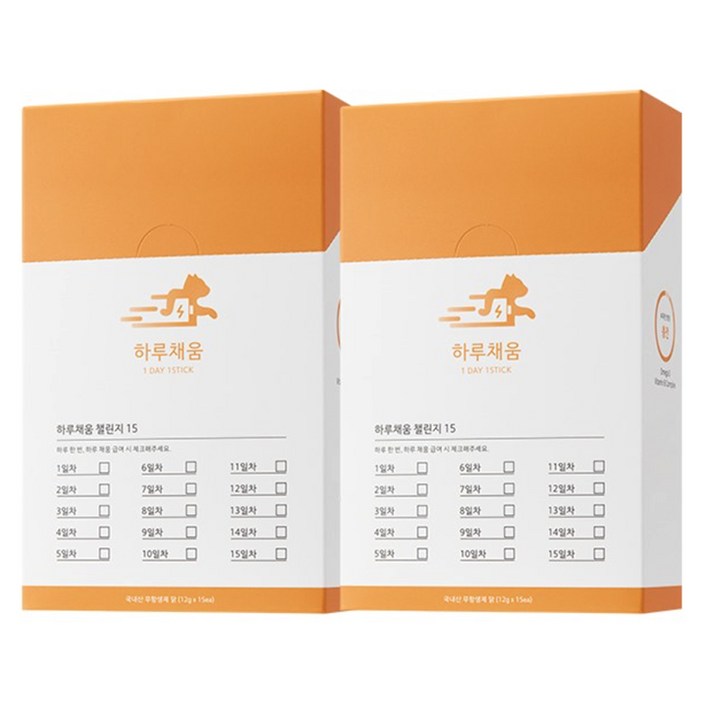 프로젝트21 고양이 하루채움 종합 영양제 가자미맛, 종합영양제, 2개