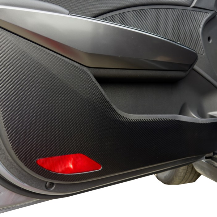 블랙라벨 차량용 도어커버 카본 4p 세트