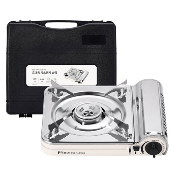 풍년 휴대용 가스렌지 슬림 PPGKT-S, PPGKT-S, 1개