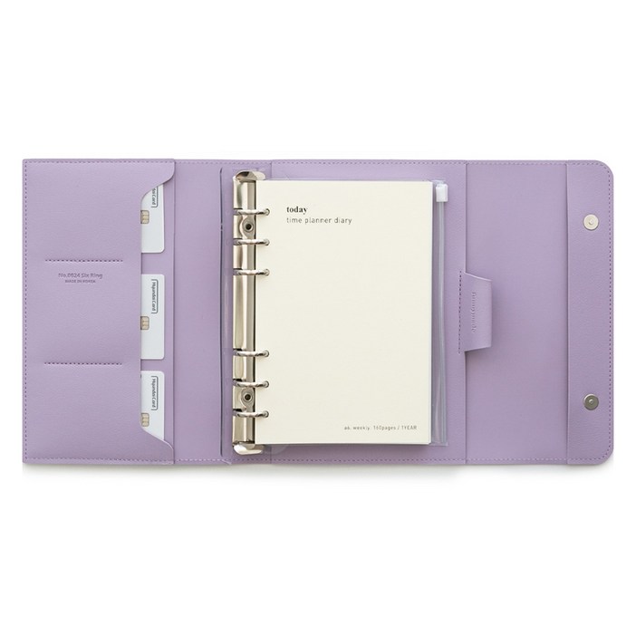 퍼니메이드 가죽 만년형 타임트래커 다이어리  속지 세트