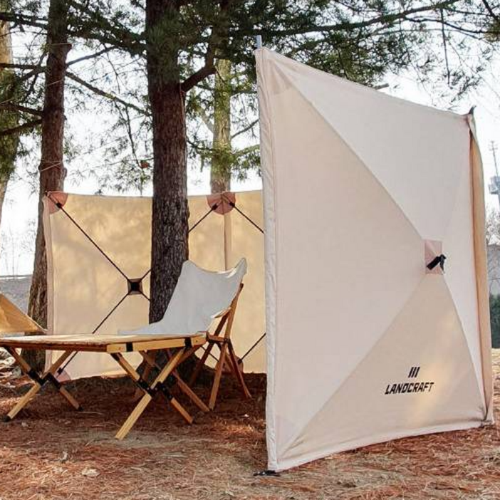 랜드크래프트 캠핑 원터치 타프 윈드스크린