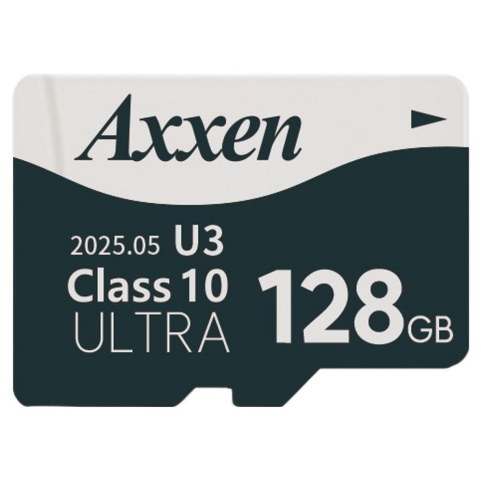 액센 울트라 U3 마이크로 SD 메모리 카드 MSD52, 128GB, 1개