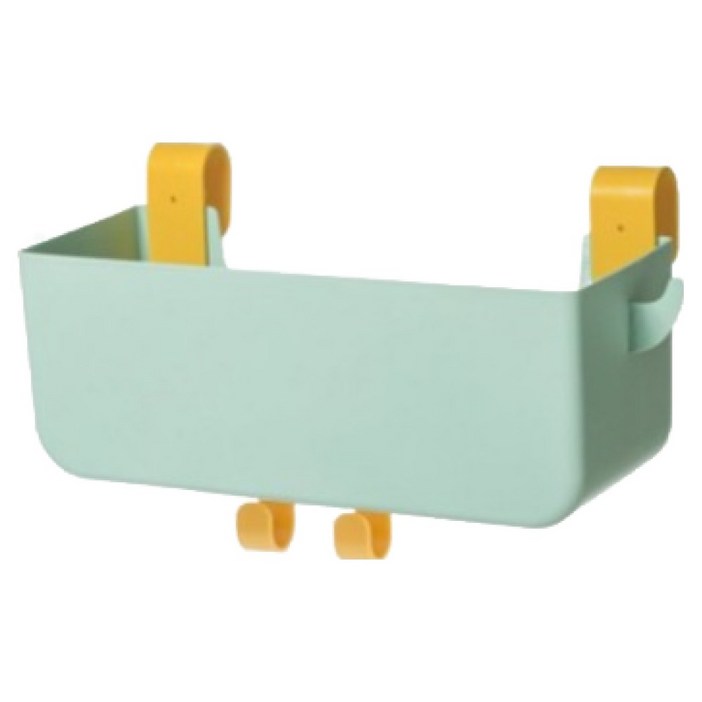 심플리아 침대 걸이 수납 다용도 정리함 바구니, 민트, 1개