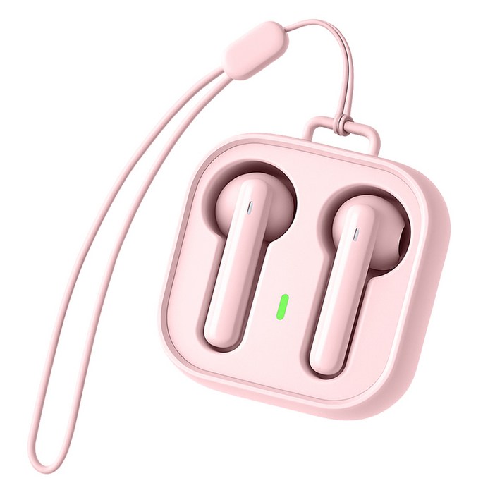 디알고 오픈형 무선 키즈 청력 보호 블루투스 이어폰, BT09K, 핑크