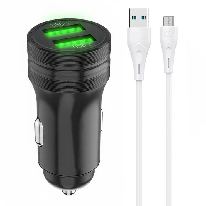 제이엔 고속 차량용 충전기  C타입 케이블 세트