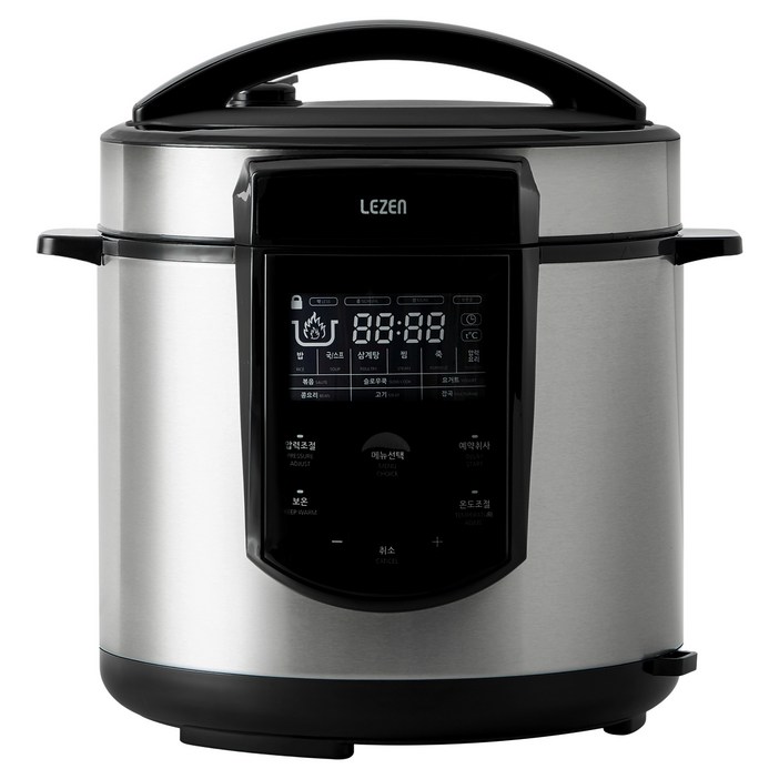 르젠 올라운드팟 멀티압력쿠커 밥솥 6L, LZMPC6400, 블랙