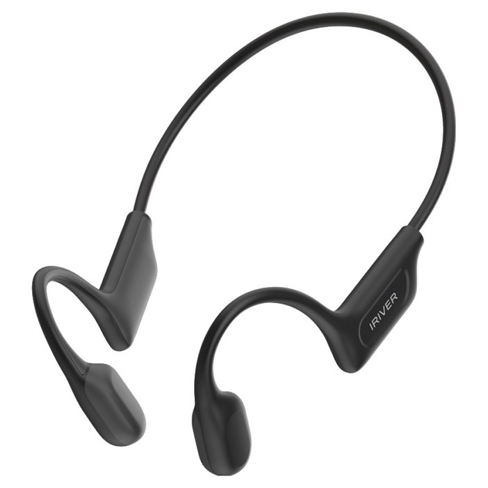아이리버 골전도 오픈형 생활방수 무선 블루투스 6.0 이어폰, IB-GX1, 블랙