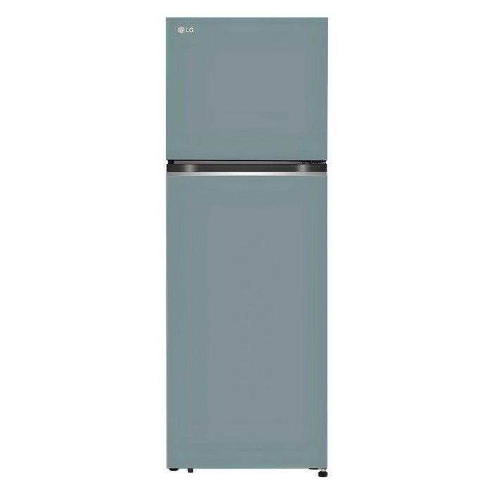 [색상선택형] LG전자 오브제 335L 2도어 냉장고 메탈 방문설치, D332MCT34