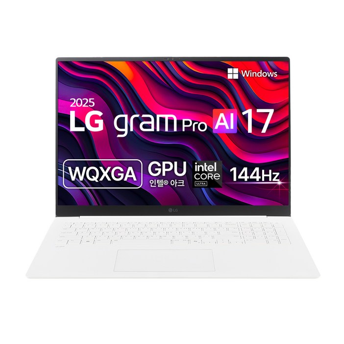 LG전자 2025 그램 Pro AI 17 WQXGA 코어Ultra5 애로우레이크 LG전자 2025 그램 Pro AI 17 WQXGA 코어Ultra5 애로우레이크