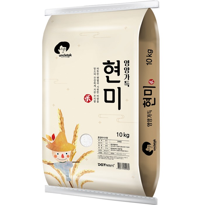 엉클탁 국산 현미, 10kg, 1개