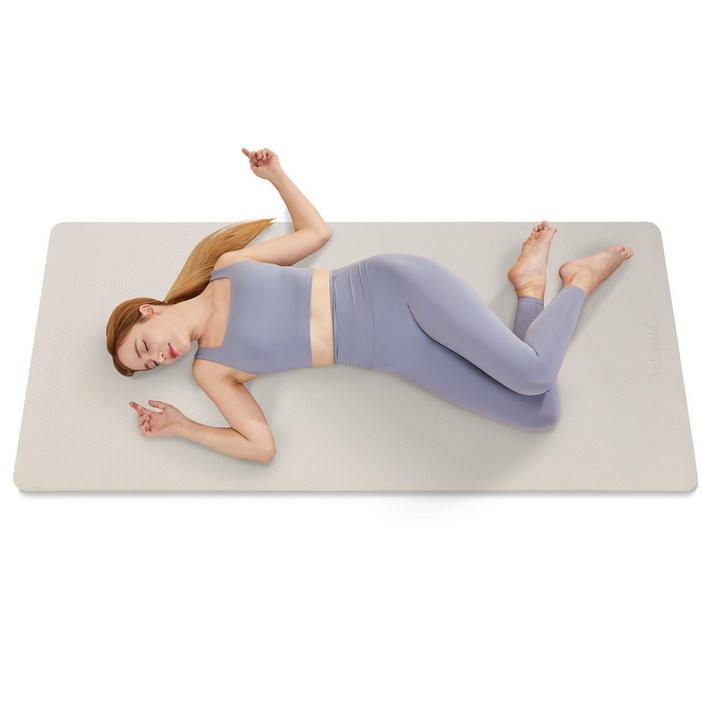 밸런시스 TPE 와이드 매트, 소프트베이지, 1개