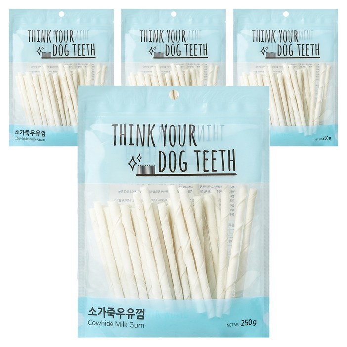 띵크유어도그티 강아지 우유껌 스틱형 44P