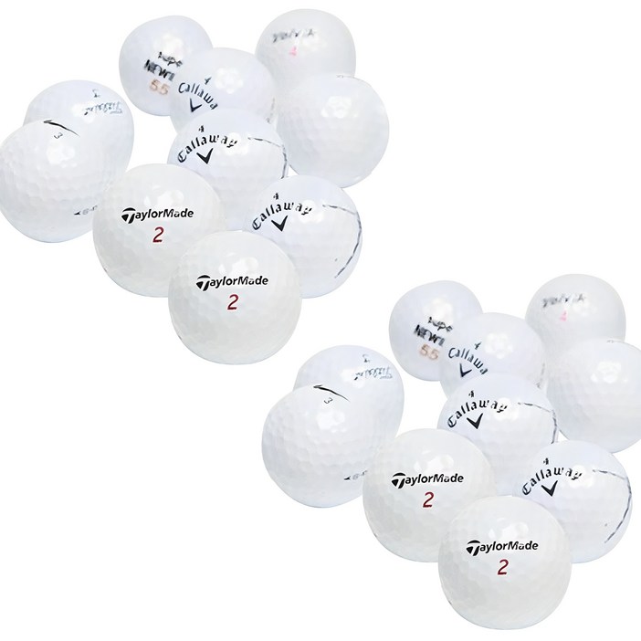 브랜드혼합 WSD 로스트볼 1등급 랜덤구성 4.3cm