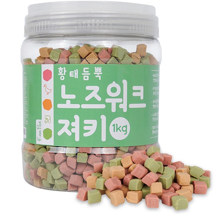 킵펫 황태듬뿍 노즈워크 강아지 져키