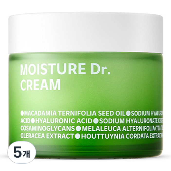아이소이 모이스춰 닥터 장수진 수분크림, 70ml, 5개