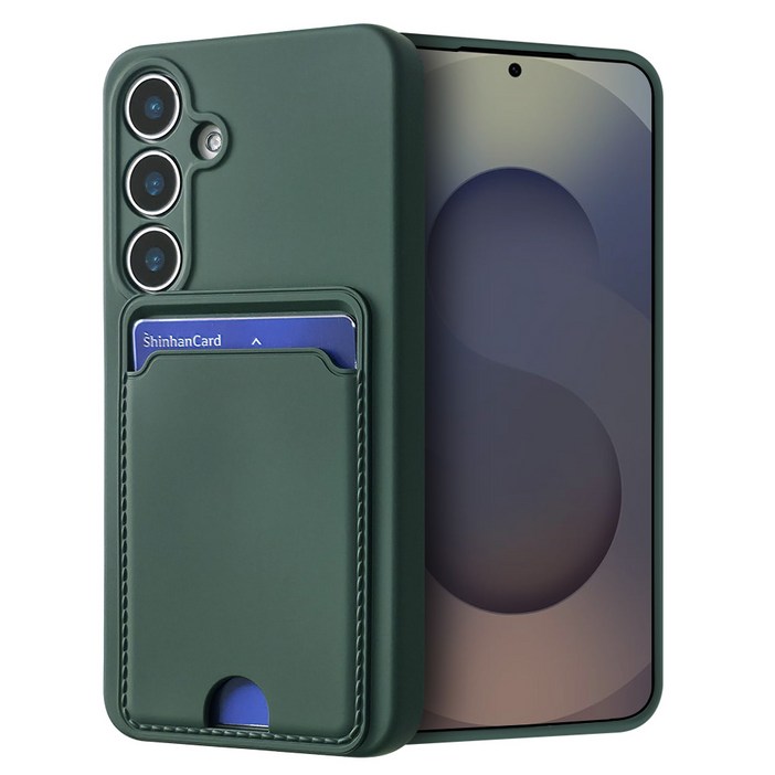 모나프리 카드 포켓 파스텔 젤리 휴대폰 케이스