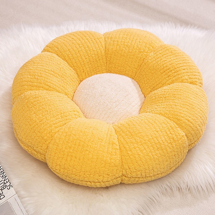 순잠 플라워 방석 쿠션