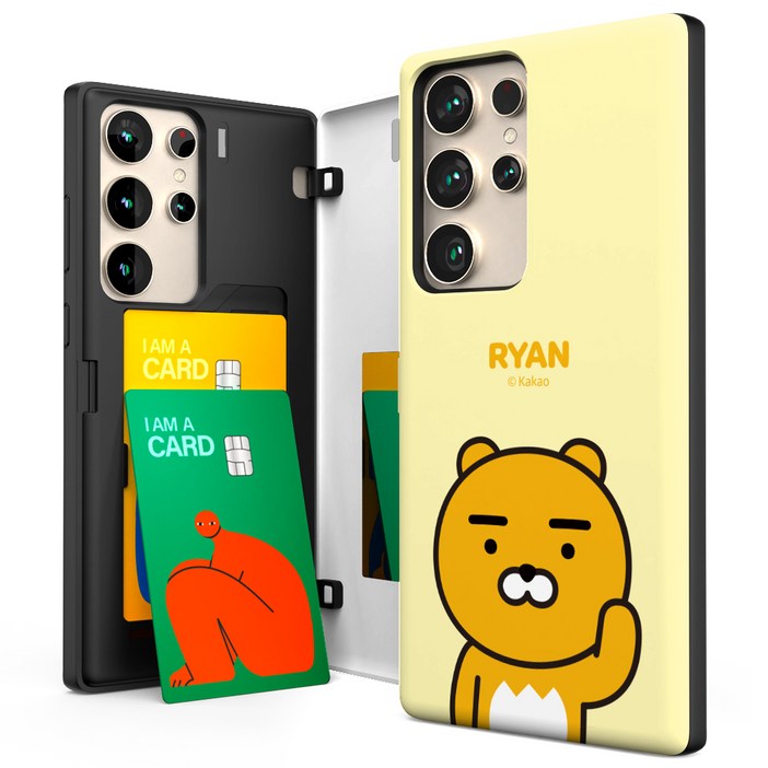 카카오프렌즈 베이직 마그네틱 도어범퍼 휴대폰 케이스