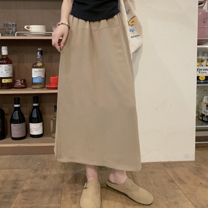 포플러앤씨 여성용 빌로우 8부 치마바지 P25SMP052913