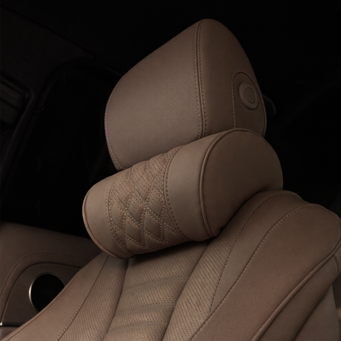 메이튼 차량용 리얼컬러 메모리폼 U자형 목쿠션