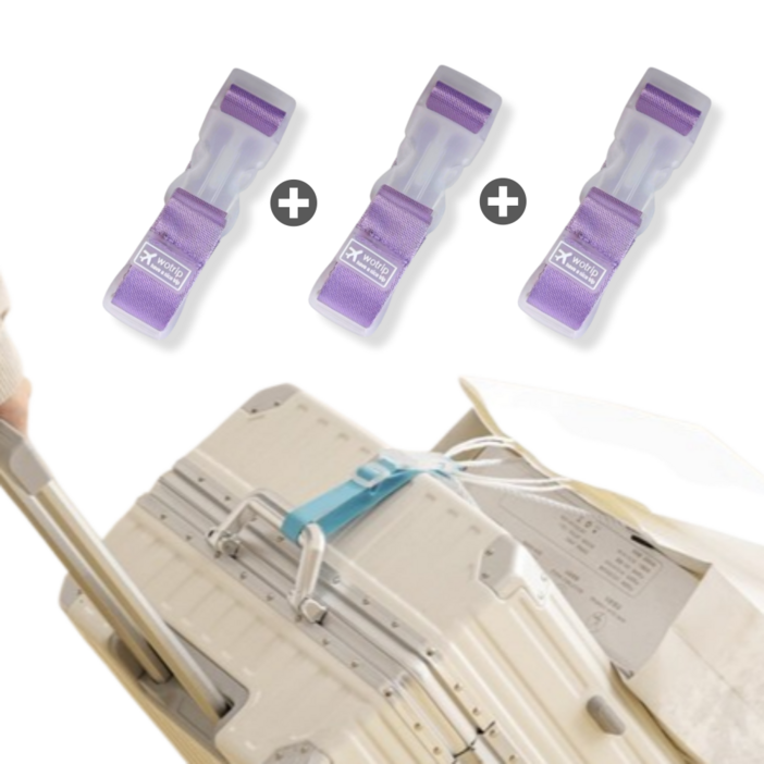 어썸트립 캐리어 연결 벨트 고정 스트랩 3개 세트