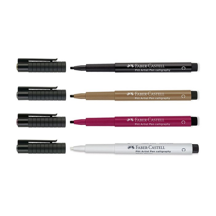 파버카스텔 PITT 아티스트 펜 캘리그라피 아티스트펜 C 1자루