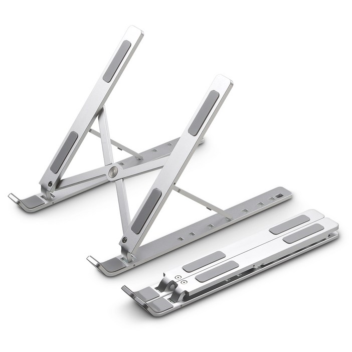 ZIO-NTS02 휴대용 접이식 노트북 받침대 + 전용파우치, 1개