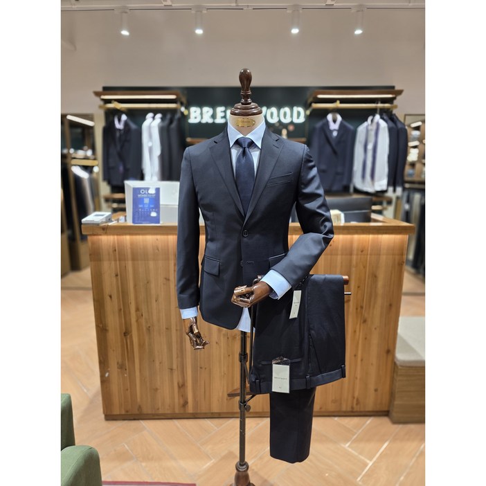 코오롱 브렌우드 울 블렌디드 슬림 슈트 수트 정장 양복 세트 사계절 봄 가을 비즈니스 SS26 BRFFX26955 NYX
