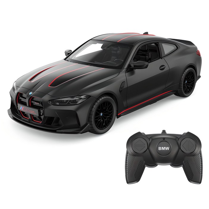 대호토이즈 라스타 116 BMW M4 CSL RC카, 블랙, 1개