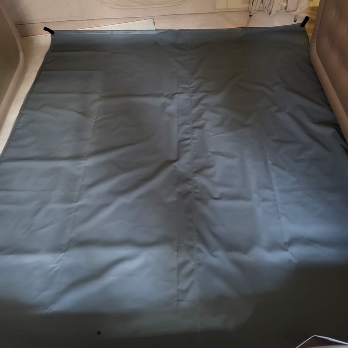 루디 방수포 캠핑 텐트 그라운 시트 단열 오염방지 PVC재질 방수 그라운드시트 (국내산), 그레이