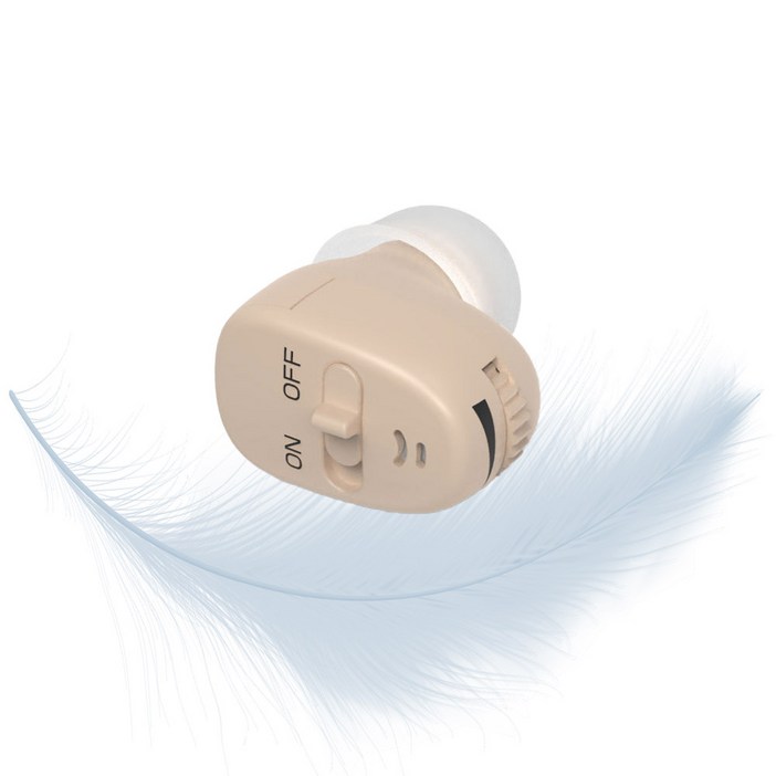 인파로미국 FDA 등록된 디지털 음성증폭기 부모님 효도선물 귓속형 소리증폭기 FOM009