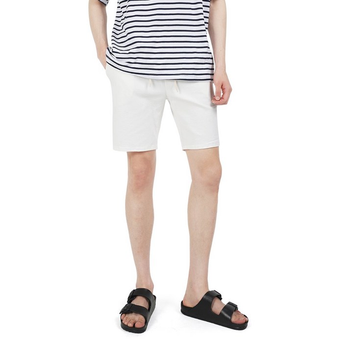 다꾸앙 남성용 여름 이삭베이직 면 밴딩 반바지 D05D2ph2813