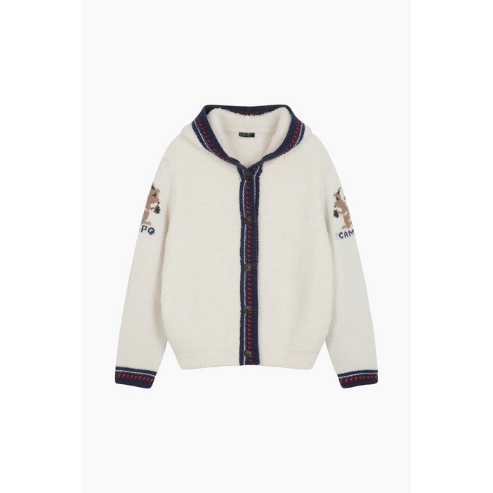 [국내백화점] 베네통 니트 후드 가디건