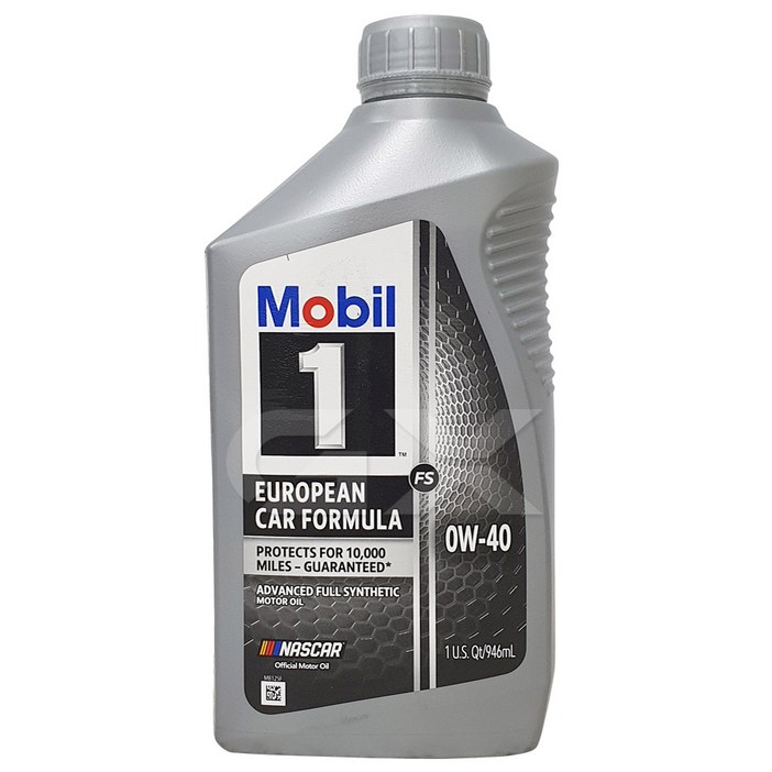 모빌원 0W40 실버 946ml/가솔린/LPG/100%합성엔진오일/VW/BENZ, 단일상품, 1개