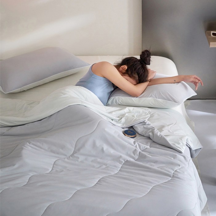MIFAN 파워 쿨링 여름 냉감 이불 아이스 차렵 침구 세트