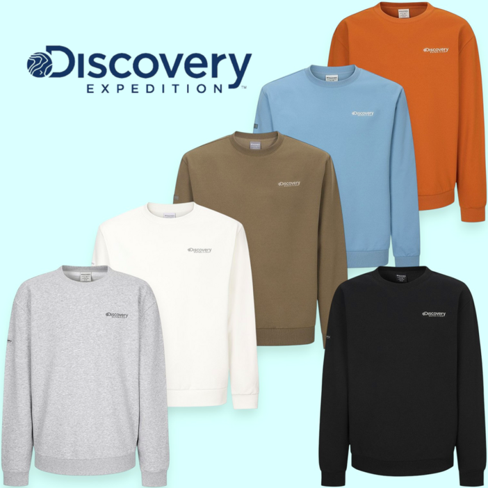 [100%매장정품] 디스커버리 맨투맨 긴팔티셔츠 덴버 긴소매