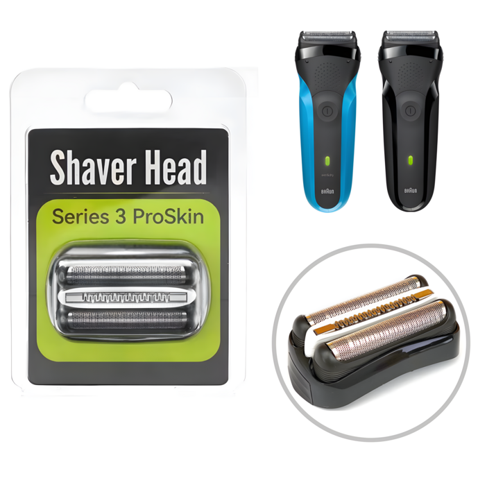 브라운 3 시리즈 면도날 호환 세트