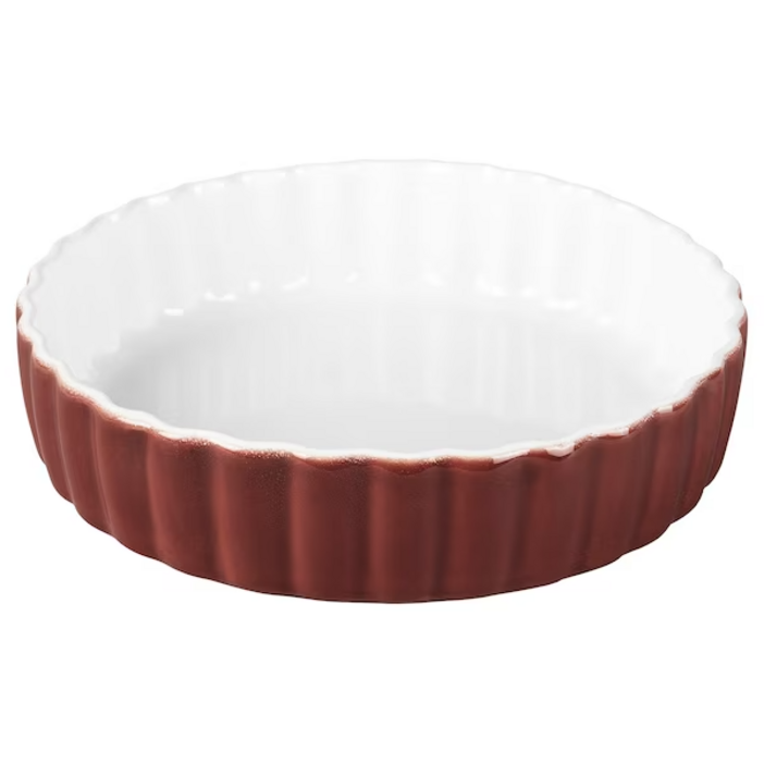 이케아 빈테르핀트 파이접시 레드 24 cm