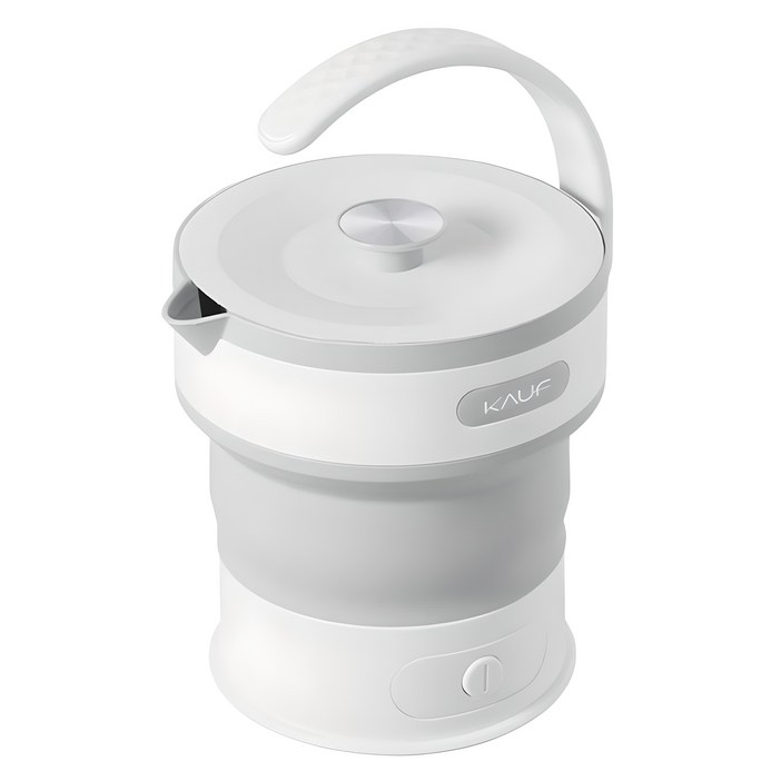 카프 스텐304 실리콘 접이식 휴대용 온수 포트