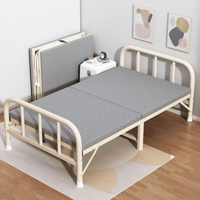 침대 휴대용 접이식 침대 1인용침대